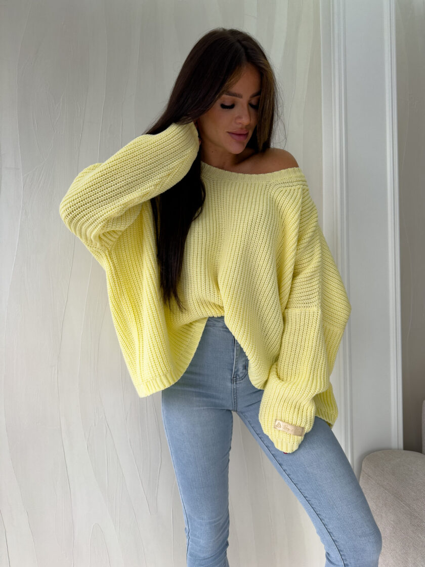 Sweter ZARRA – bananowy - obrazek 22