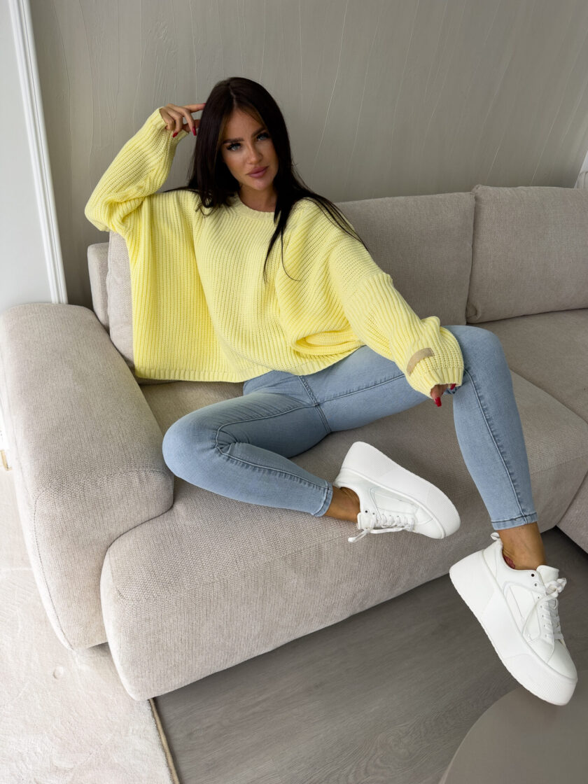 Sweter ZARRA – bananowy - obrazek 31