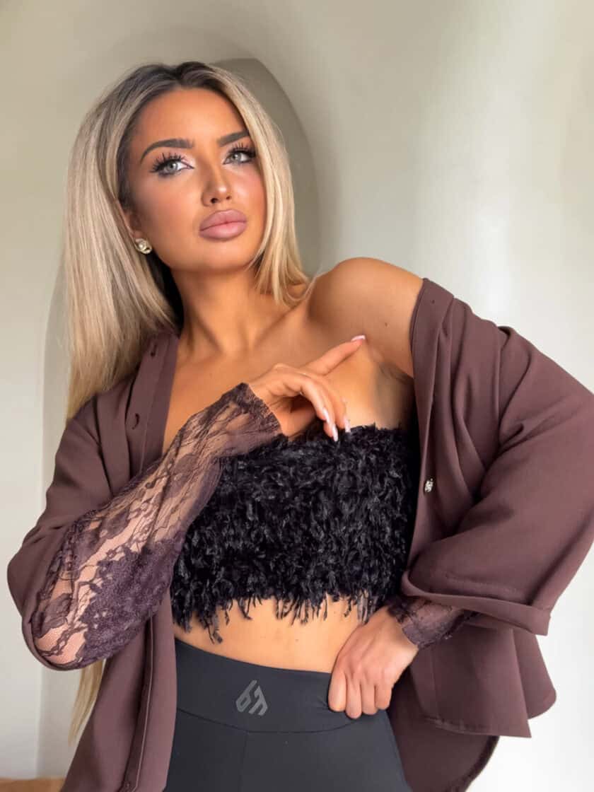 Top AWESOME - czarny - obrazek 2