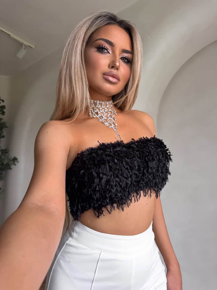 Top AWESOME - czarny - obrazek 4