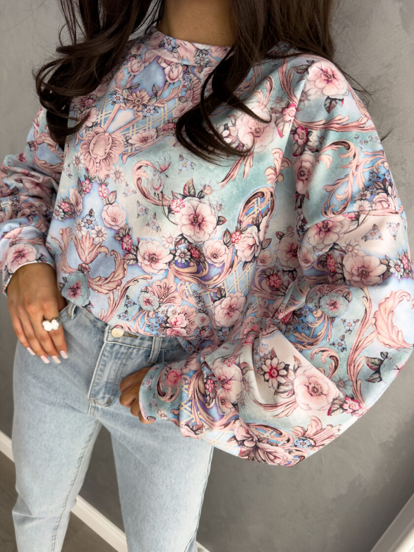 Bluza MARC – pozytywka niebieska - obrazek 4