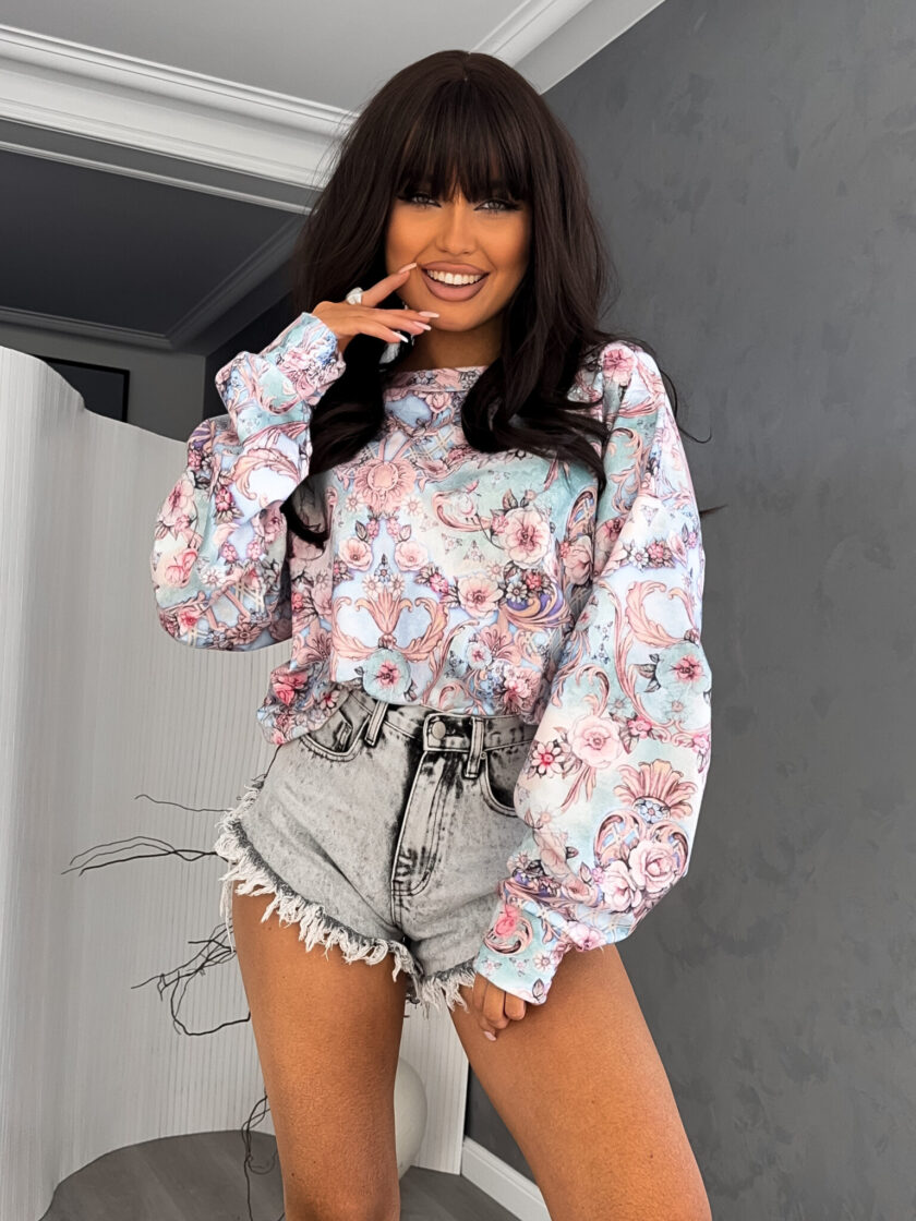Bluza MARC – pozytywka niebieska - obrazek 3