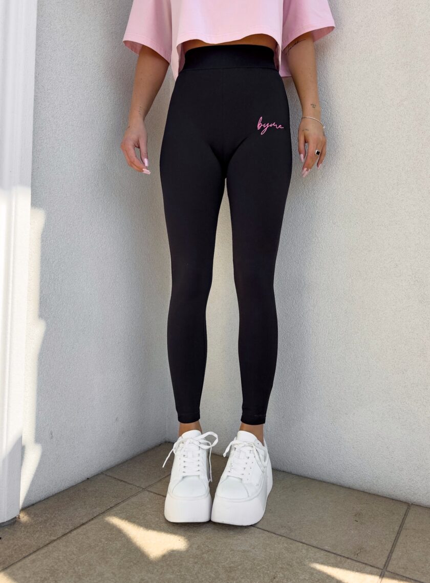 Legginsy DUAL – czarne - obrazek 3
