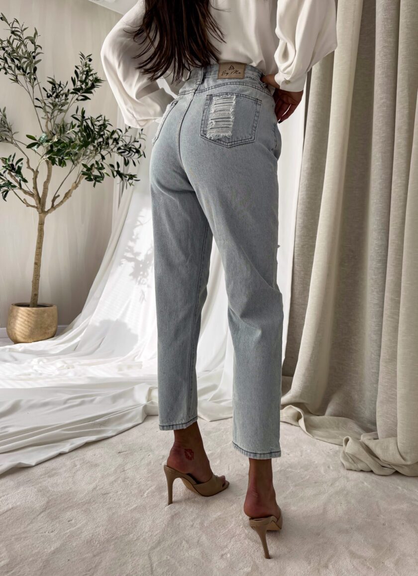 Jeansy MOM FIT – PREMIUM - obrazek 6