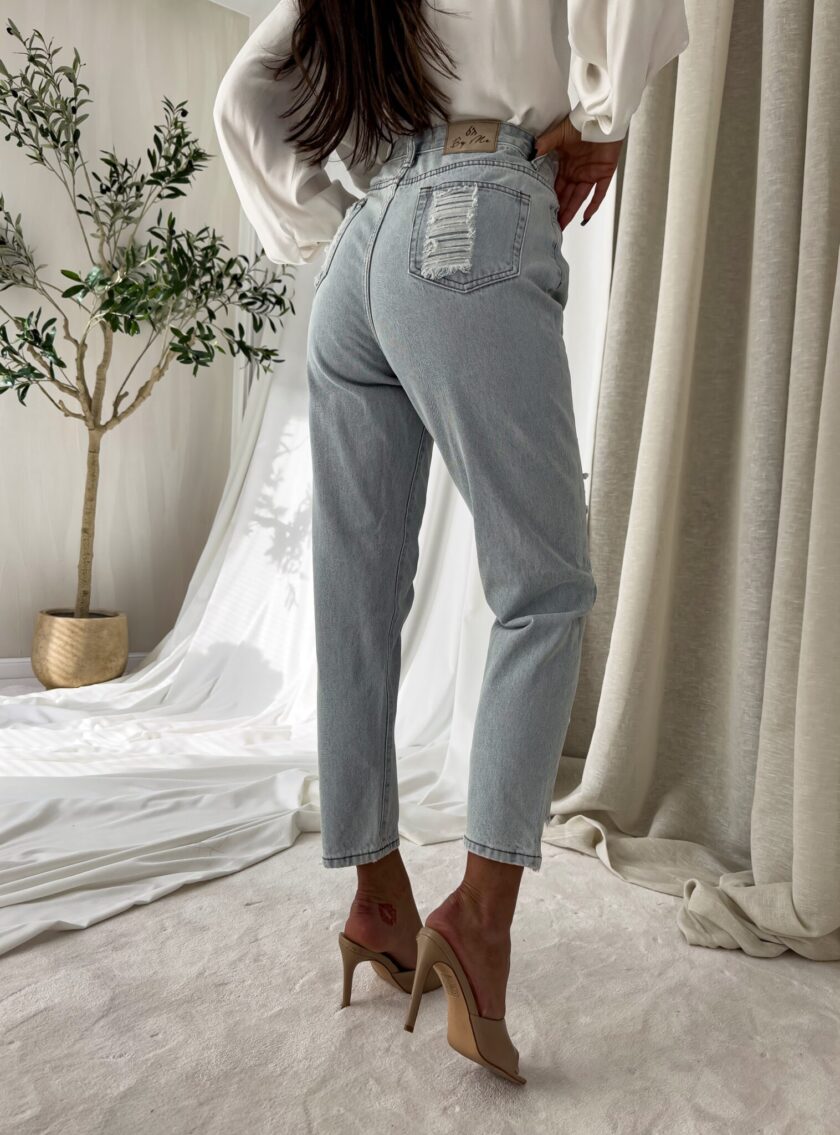 Jeansy MOM FIT – PREMIUM - obrazek 3