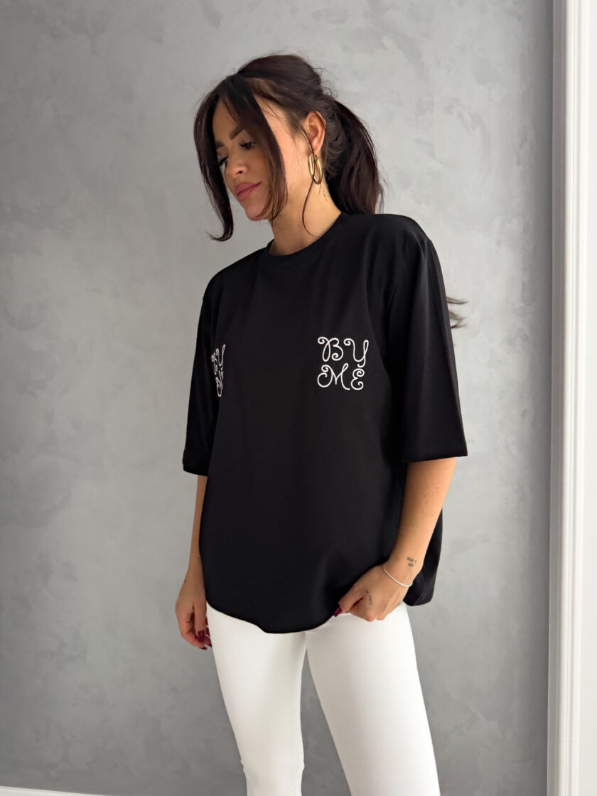 T-shirt LOWE – czarny - obrazek 11