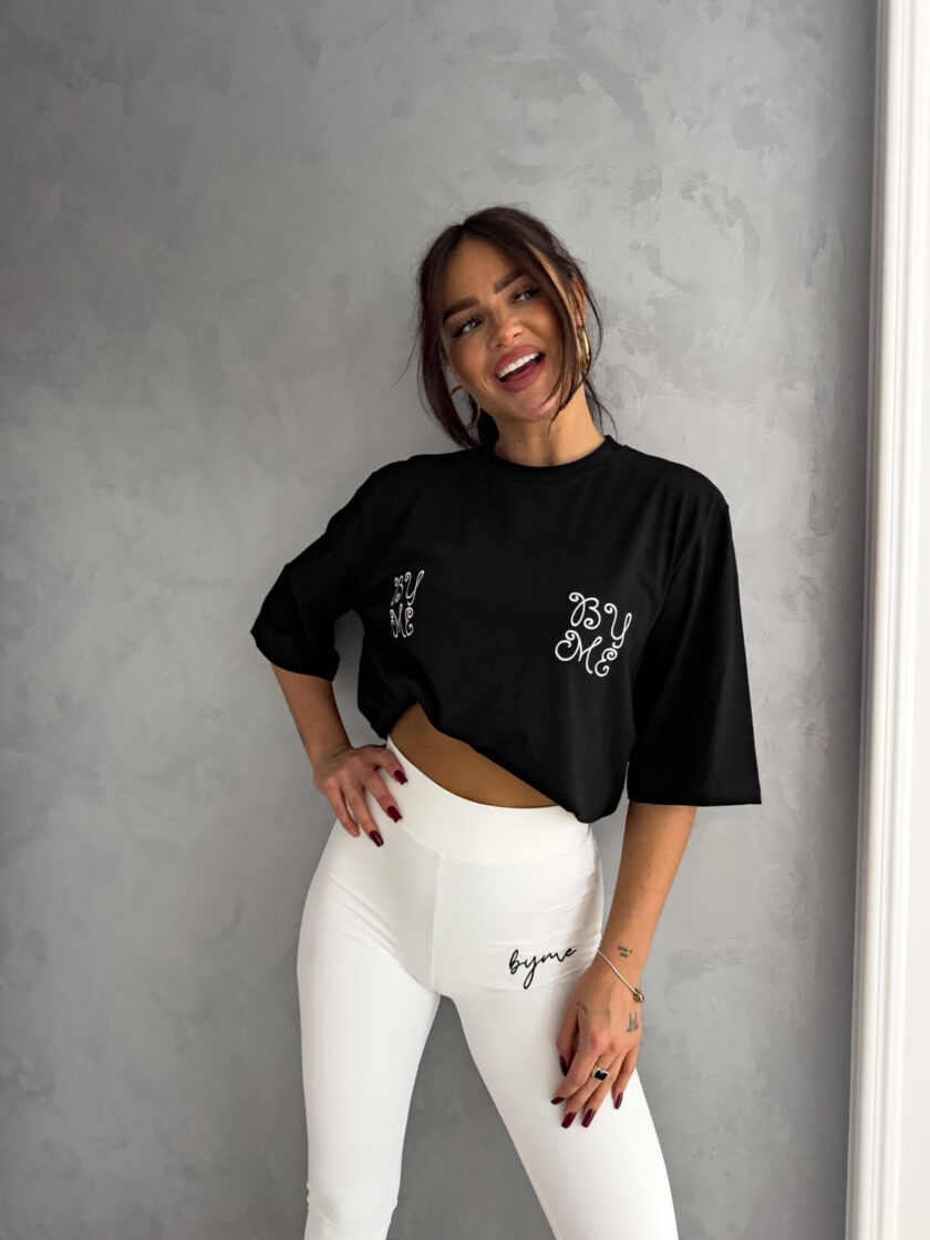 T-shirt LOWE – czarny - obrazek 13