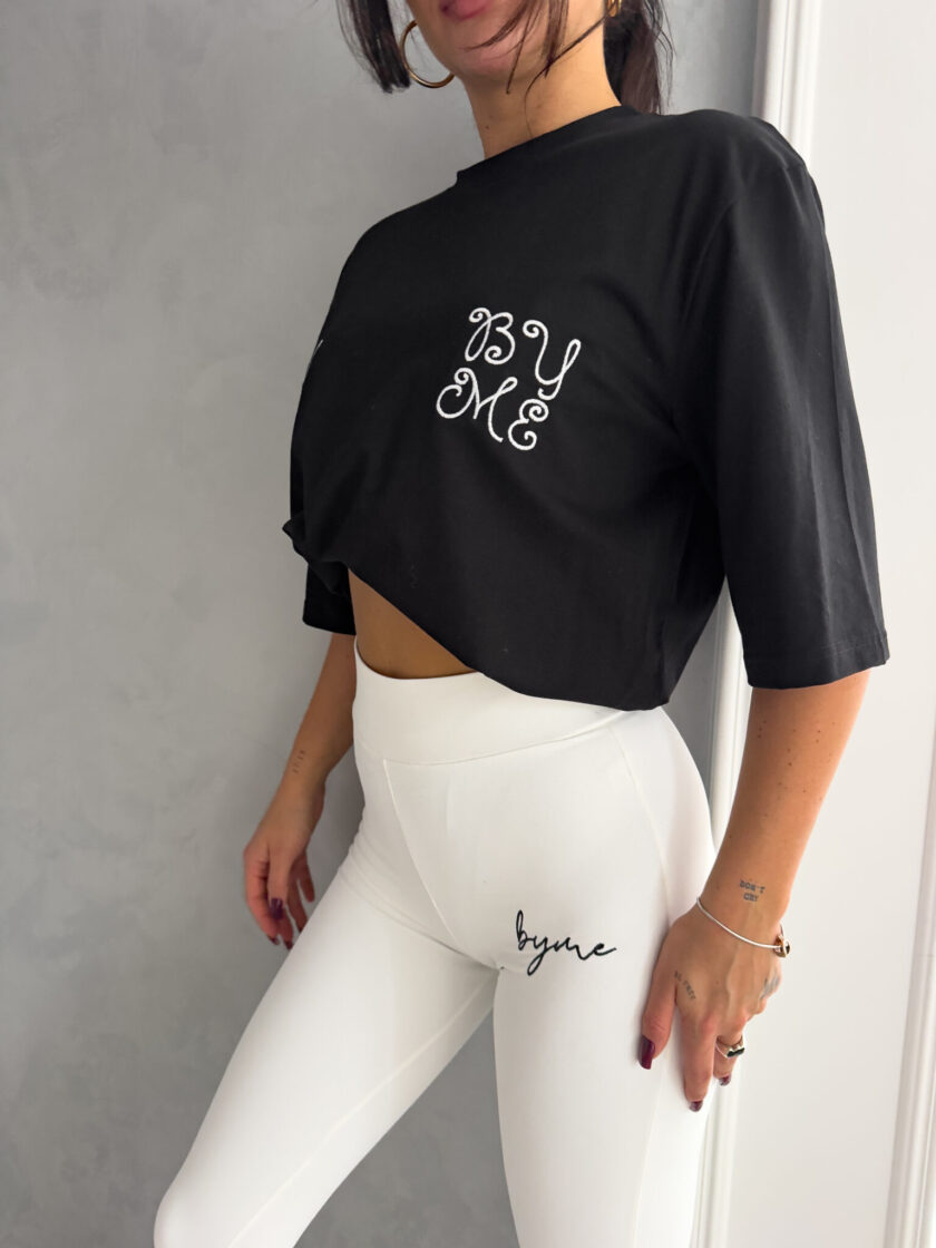 T-shirt LOWE – czarny - obrazek 7