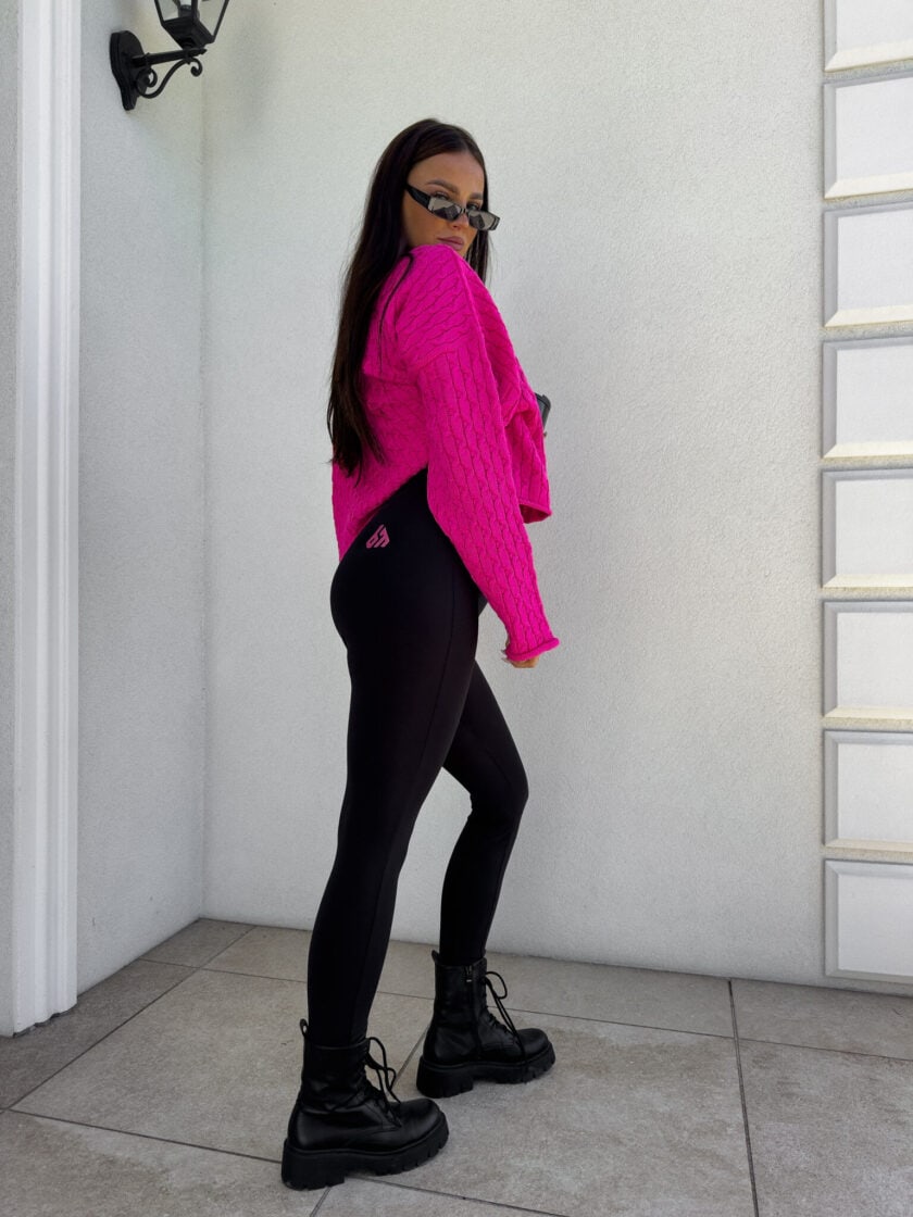Legginsy DUAL – czarne - obrazek 7