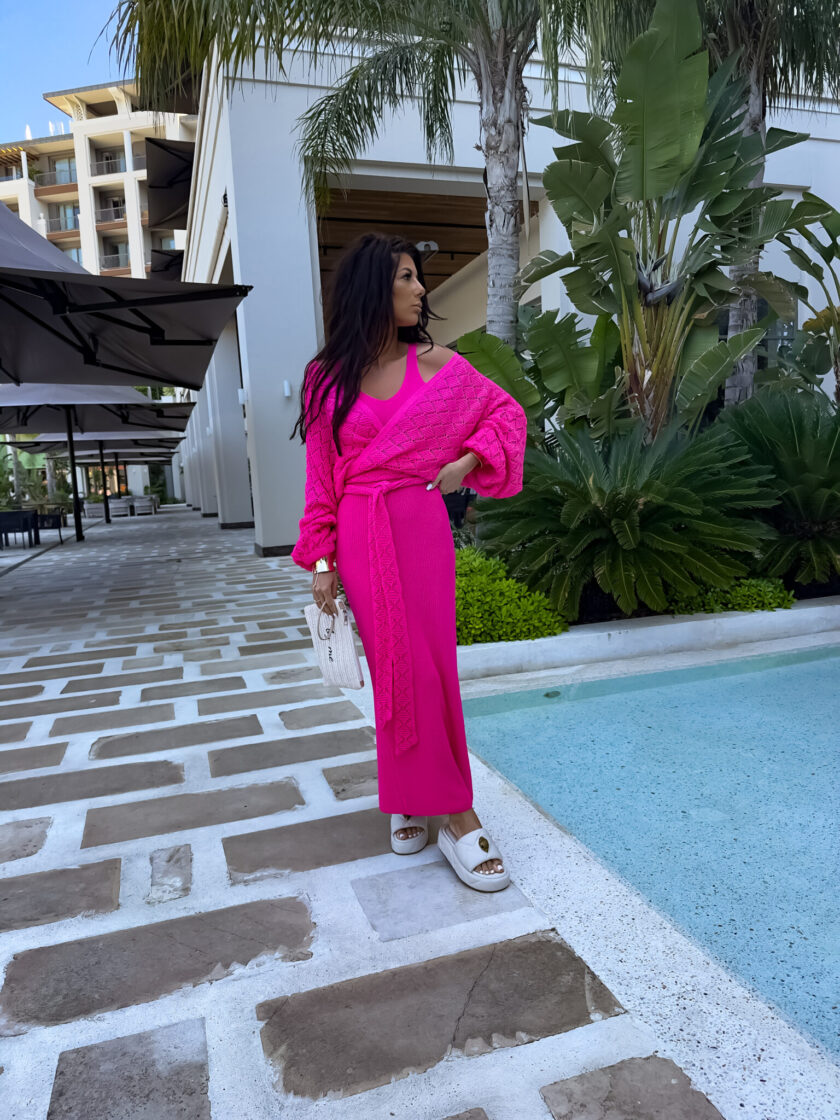 Kimono AMEIRO - fuksja - obrazek 10