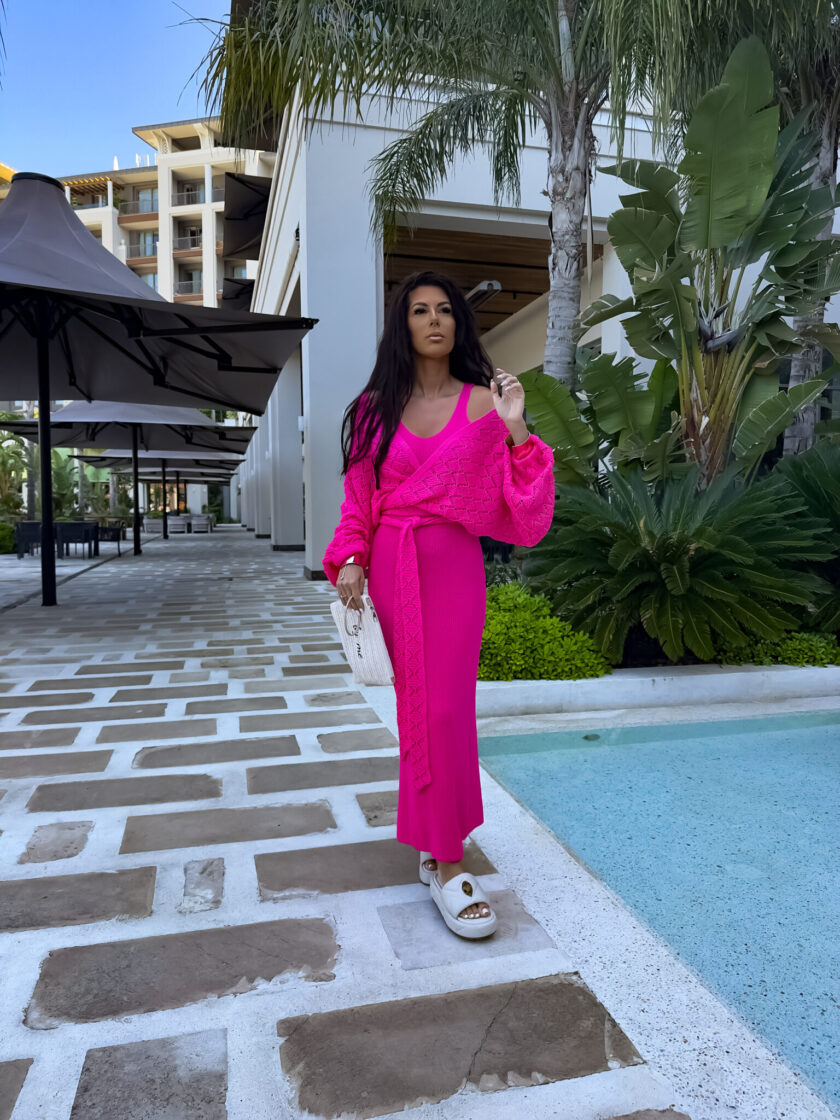 Kimono AMEIRO - fuksja - obrazek 11