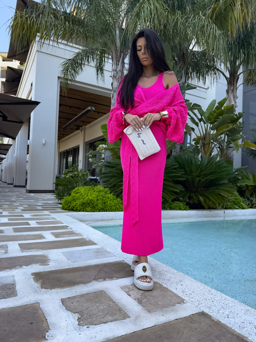 Kimono AMEIRO - fuksja - obrazek 7