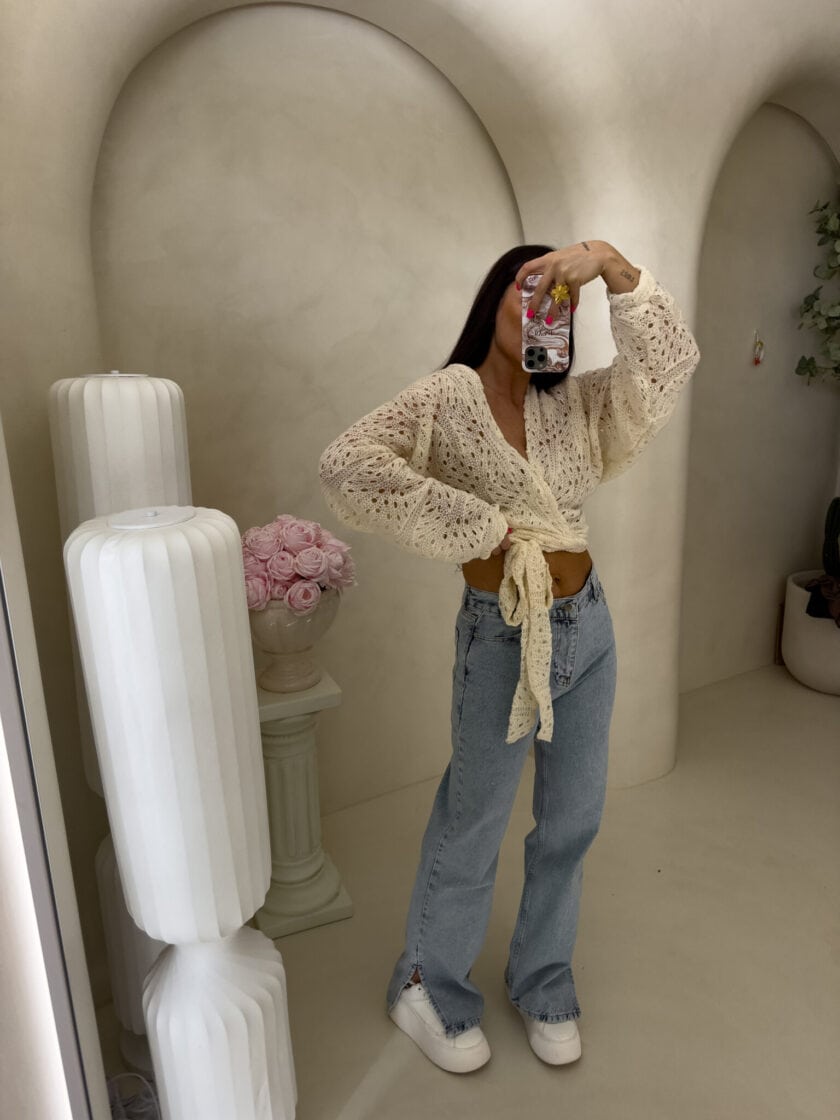 Kimono RICE - ecru - obrazek 20