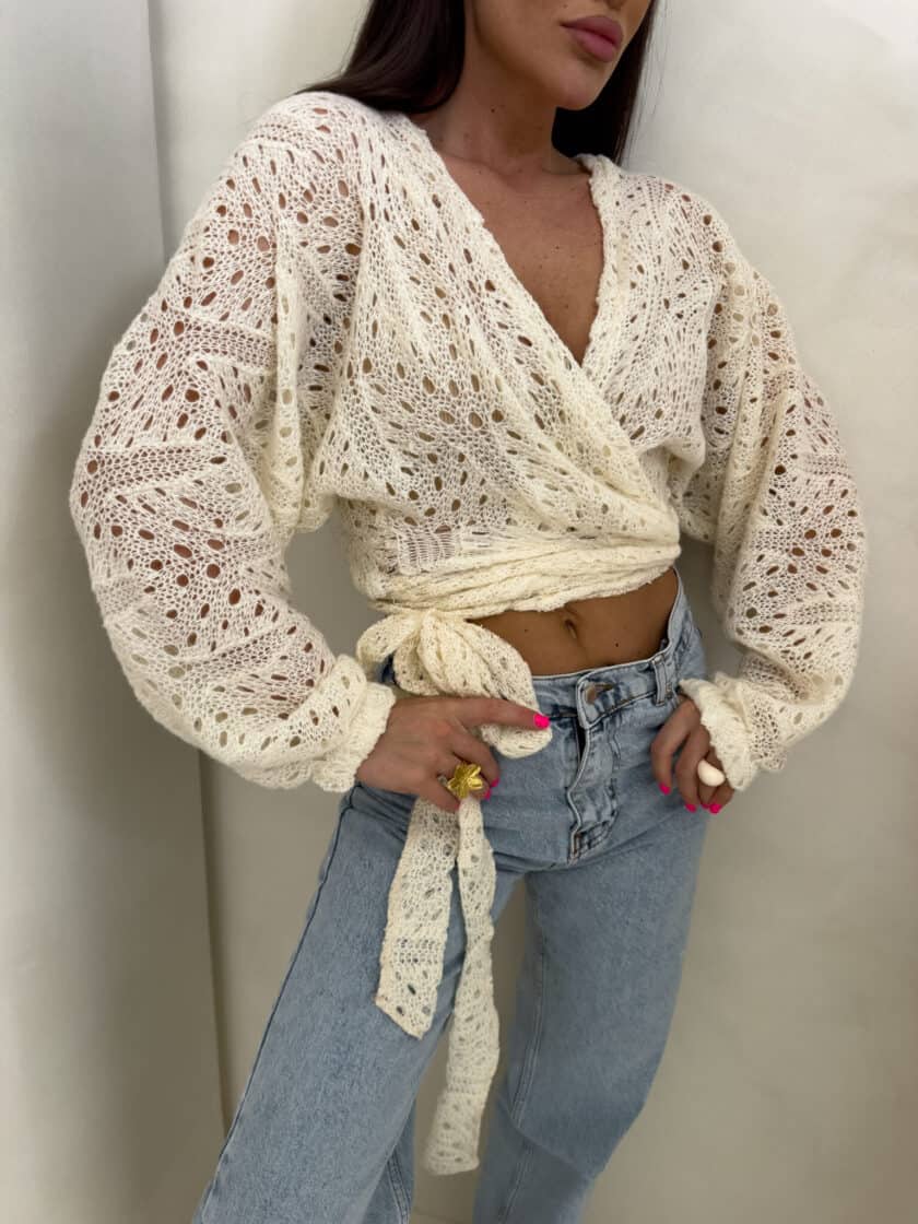 Kimono RICE - ecru - obrazek 24