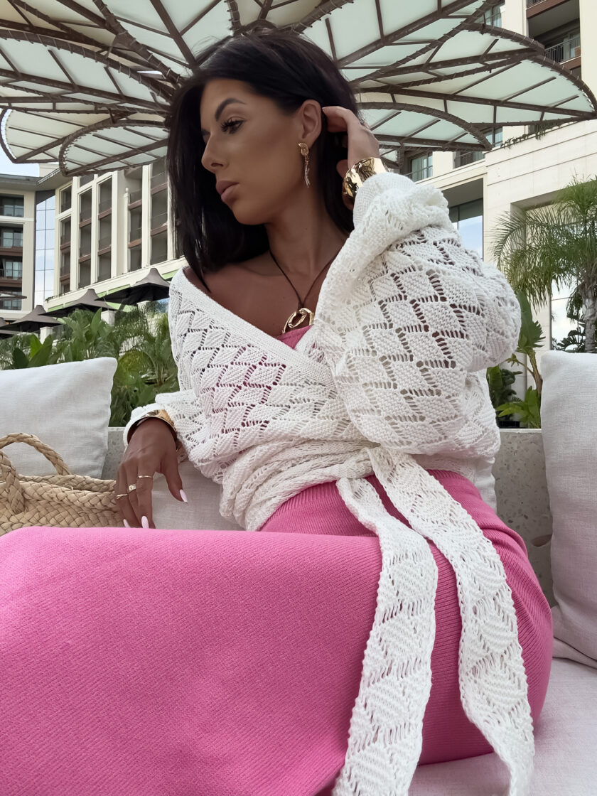 Kimono AMEIRO - ecru - obrazek 16