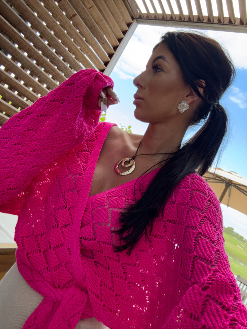 Kimono AMEIRO - fuksja - obrazek 17