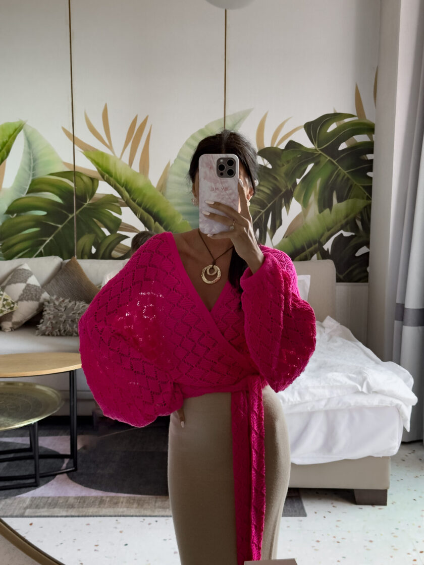 Kimono AMEIRO - fuksja - obrazek 18