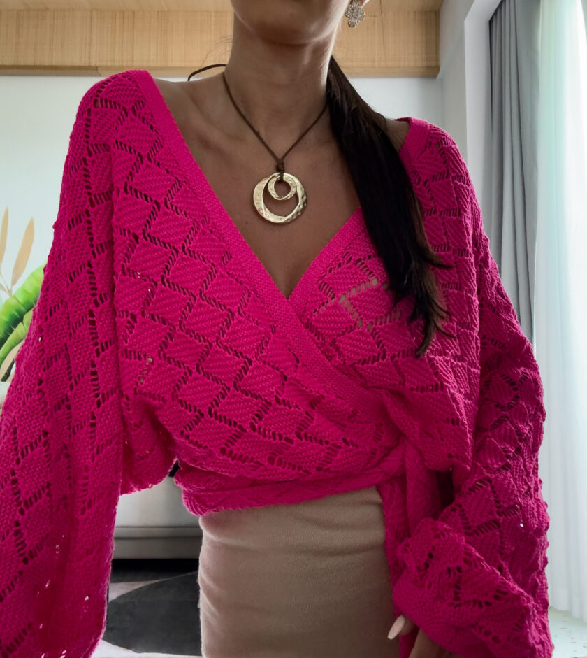 Kimono AMEIRO - fuksja - obrazek 19