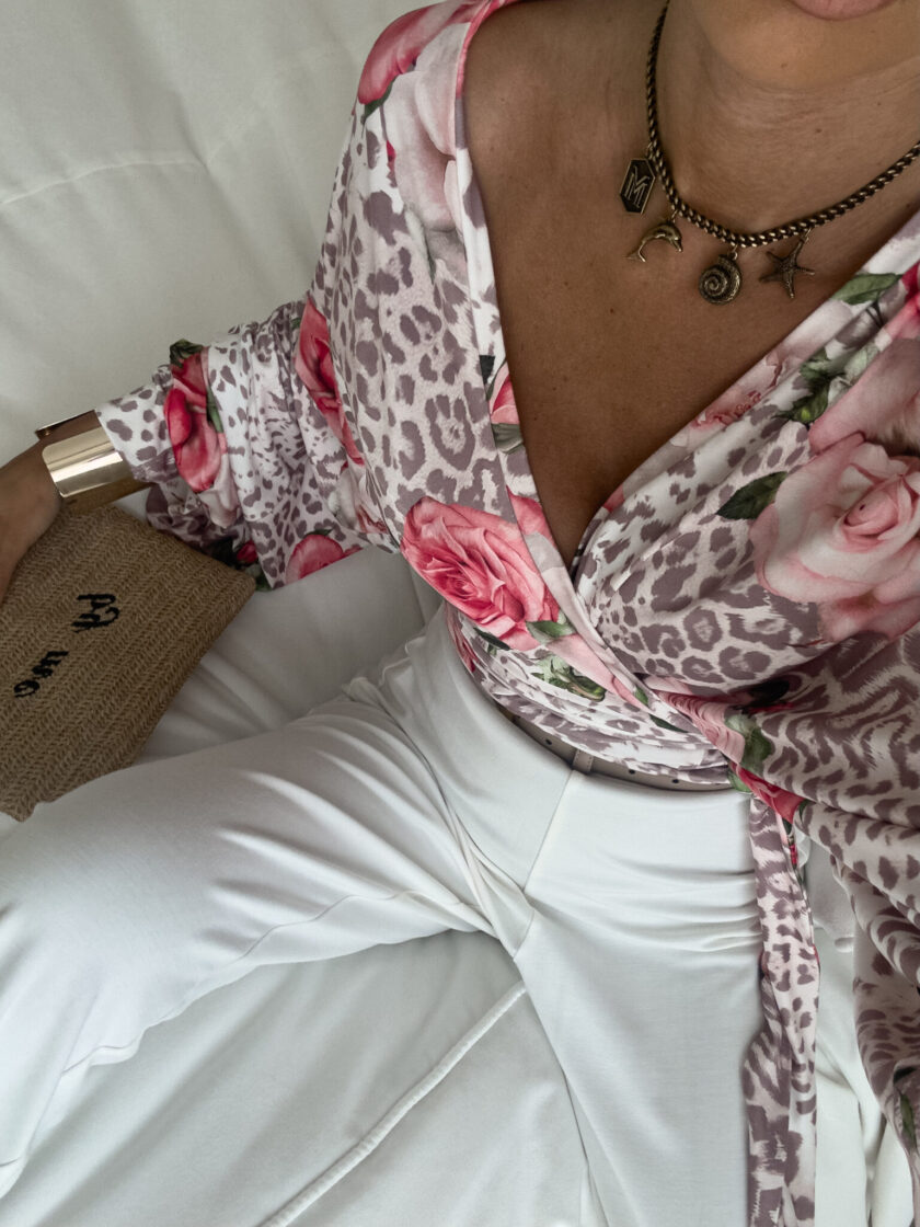 Bluzka KAIRA print pantera – rose - obrazek 10