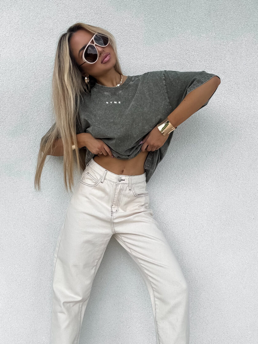 T-shirt PLAY - khaki - obrazek 2