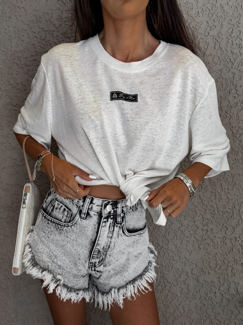 Bluzka T-shirt MARMARIS - ecru - obrazek 10