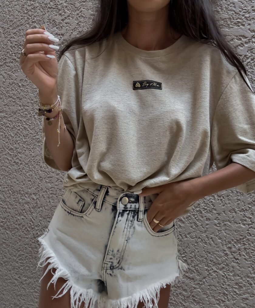 Bluzka T-shirt MARMARIS - beżowa - obrazek 11
