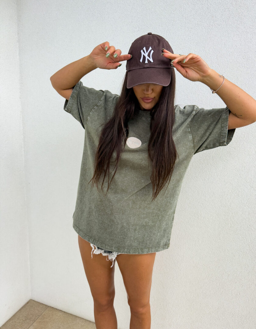 T-shirt JOJO - khaki - obrazek 8