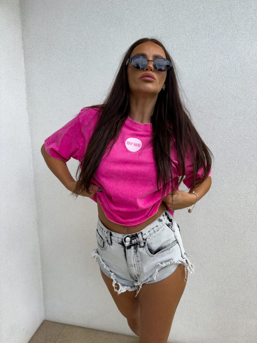 T-shirt JOJO - różowy - obrazek 2