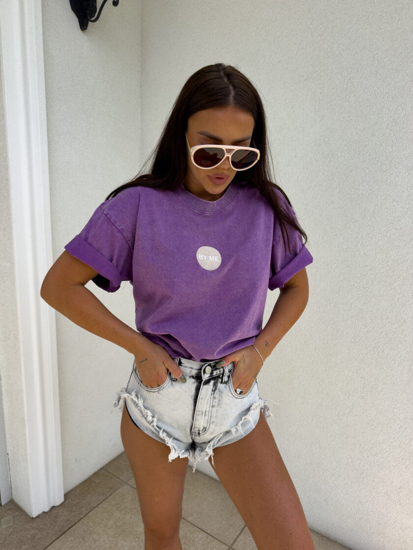 T-shirt JOJO - fioletowy