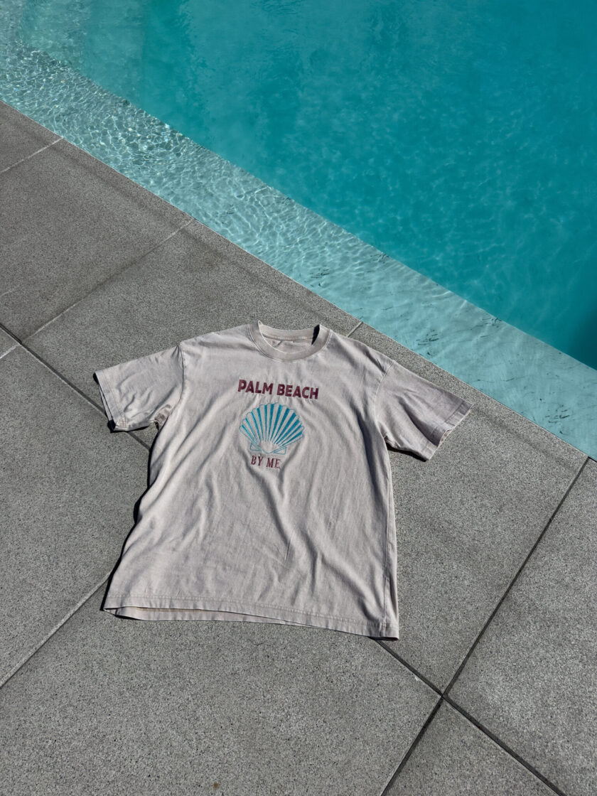 T-shirt SHELL - jasny beż - obrazek 13