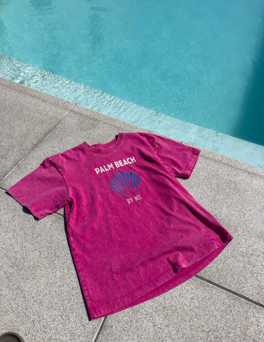 T-shirt SHELL - różowy - obrazek 5
