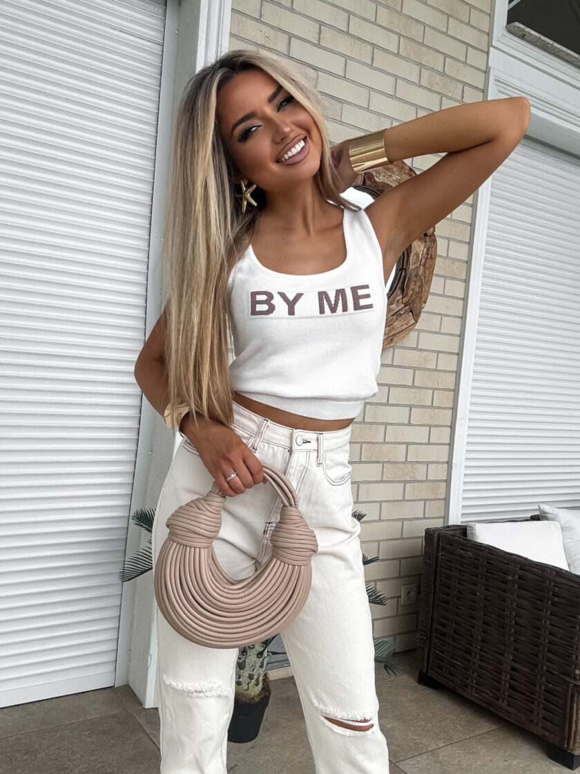 Top LOU By Me – ecru - obrazek 11