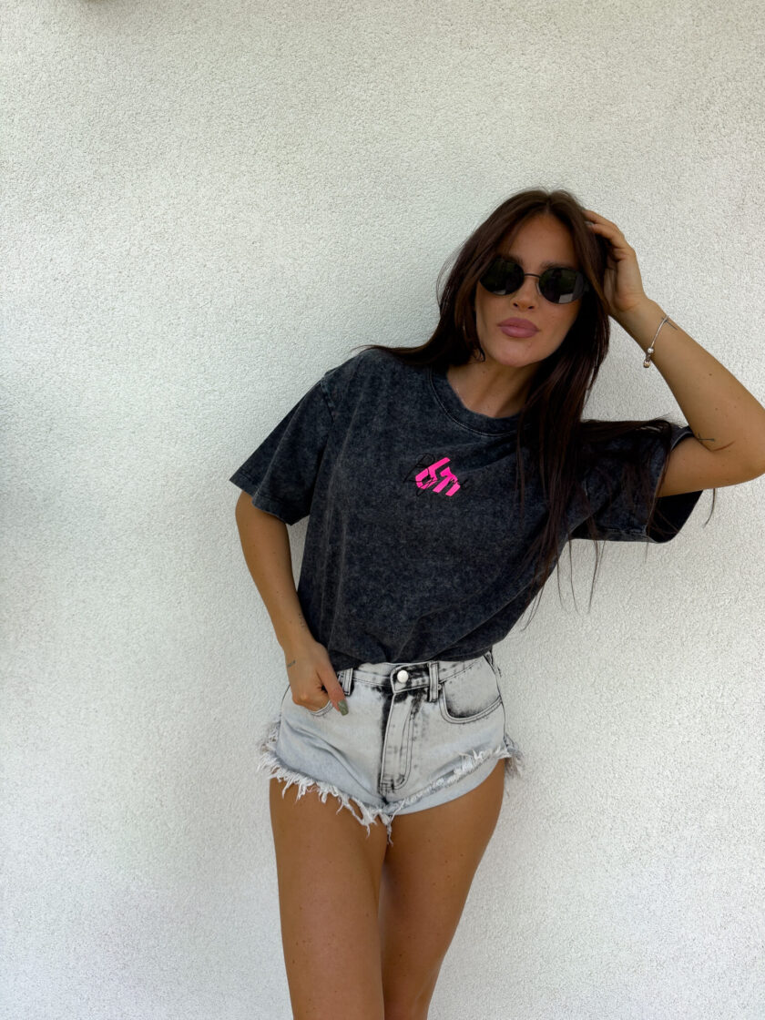 T-shirt MONETTE - czarny - obrazek 21