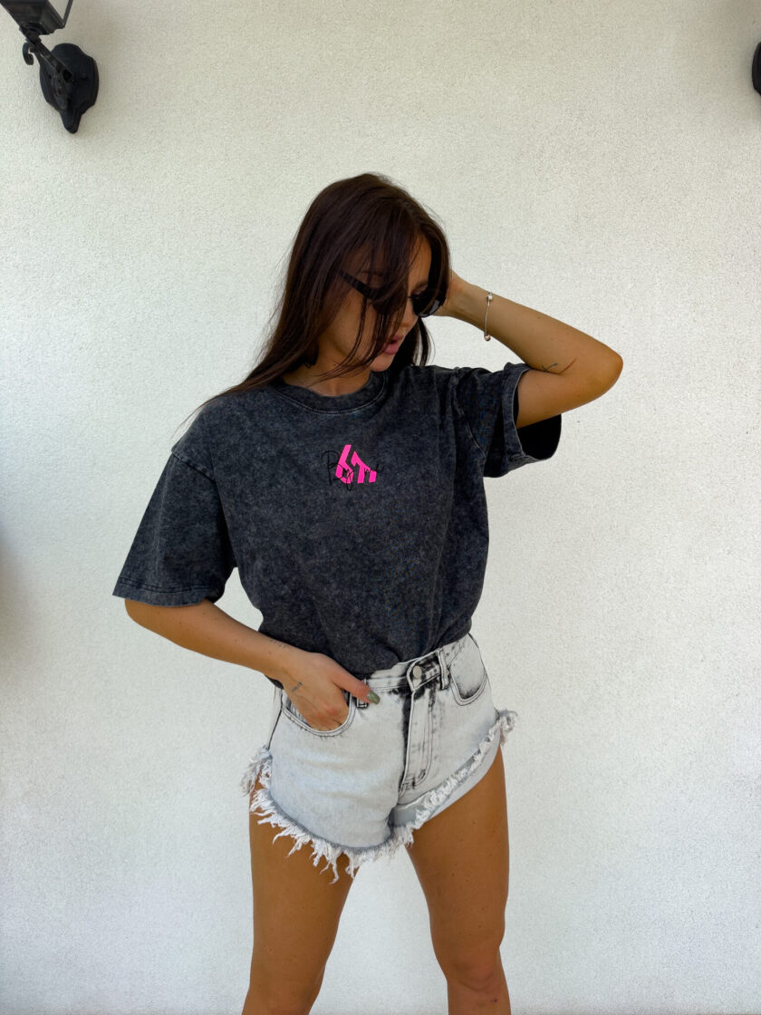 T-shirt MONETTE - czarny - obrazek 13