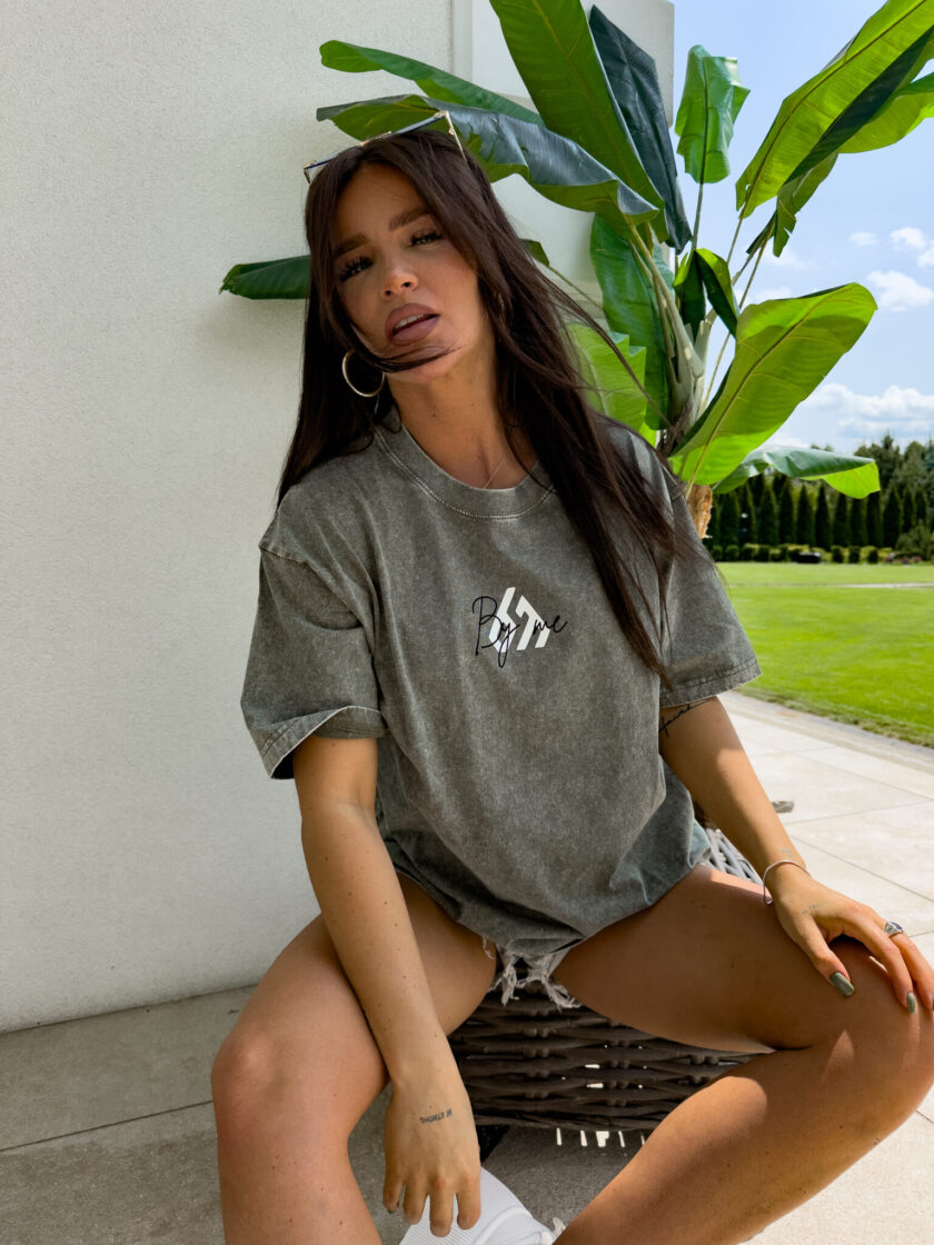 T-shirt MONETTE - khaki - obrazek 14
