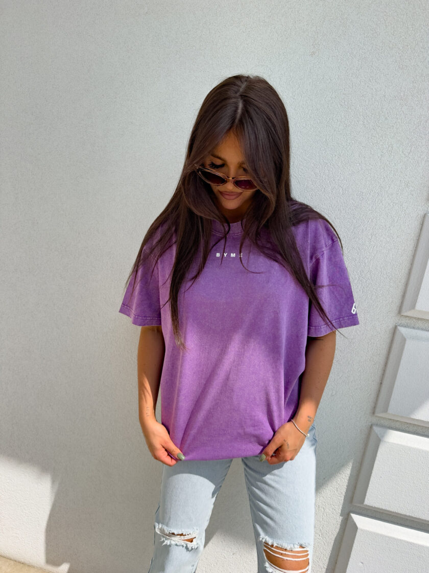 T-shirt PLAY - fioletowy - obrazek 7