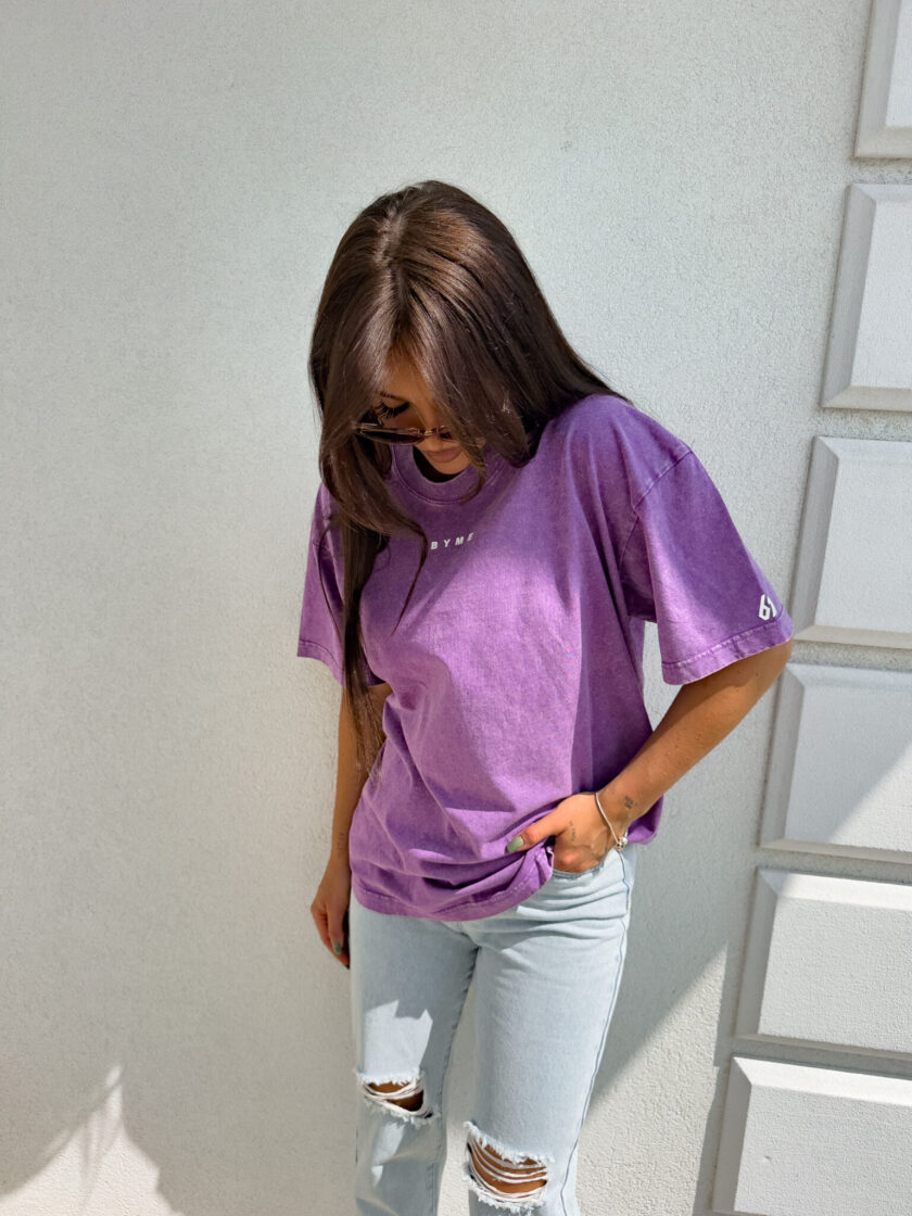 T-shirt PLAY - fioletowy - obrazek 3