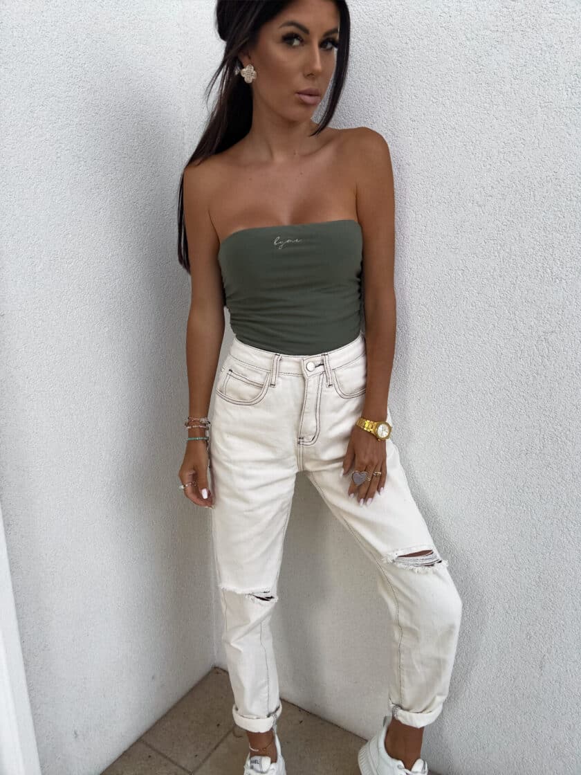 Top MAVEN - khaki - obrazek 2