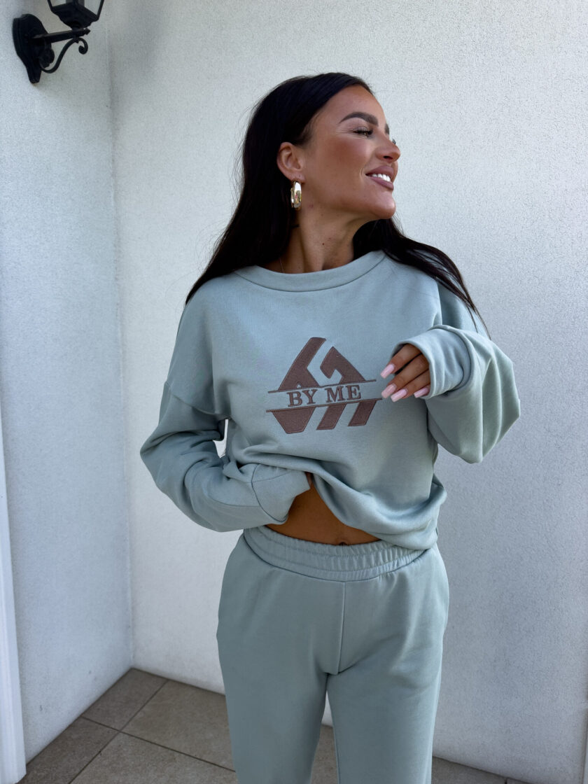 Bluza LUXIT – szałwiowa - obrazek 10