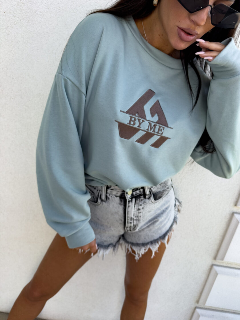 Bluza LUXIT – szałwiowa - obrazek 19