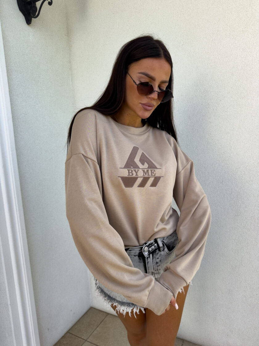 Bluza LUXIT – beżowa - obrazek 4