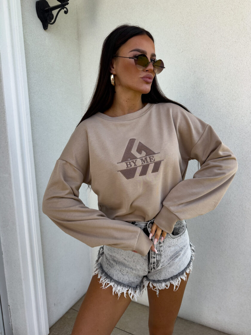 Bluza LUXIT – beżowa - obrazek 6