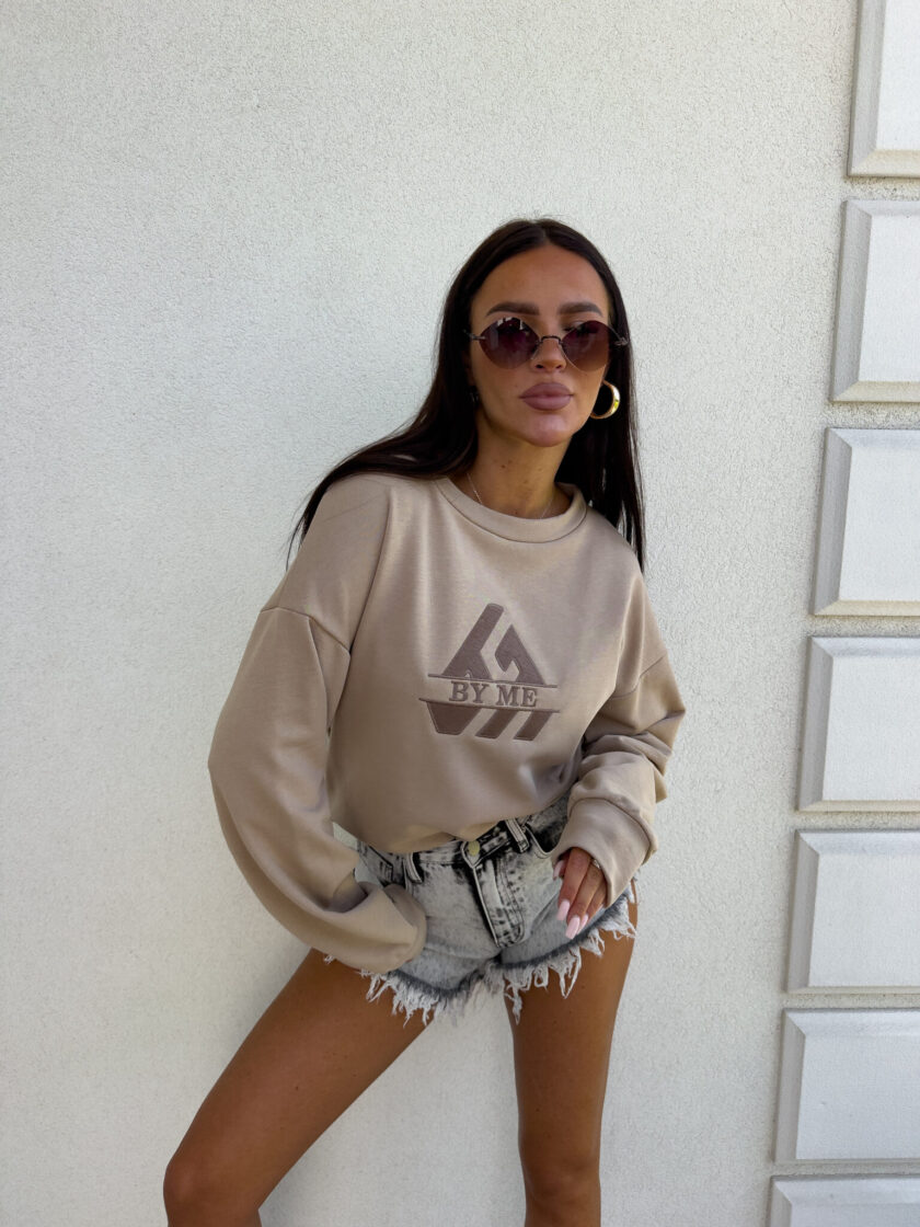 Bluza LUXIT – beżowa - obrazek 8