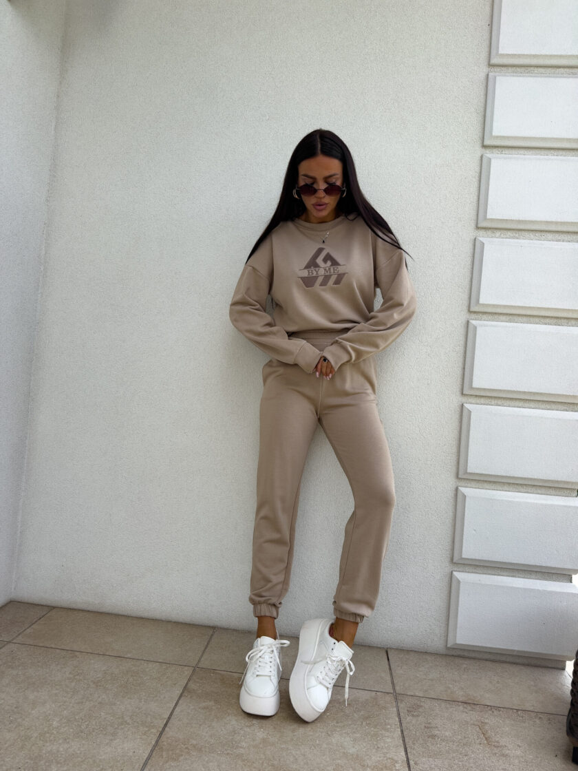 Bluza LUXIT – beżowa - obrazek 3