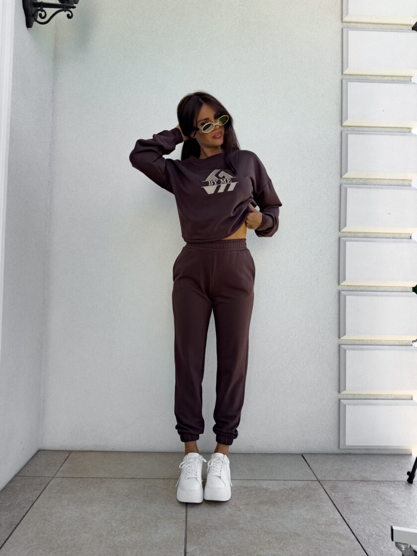 Bluza LUXIT – czekoladowa - obrazek 14