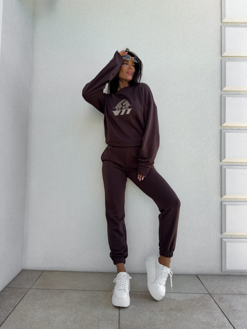 Bluza LUXIT – czekoladowa - obrazek 19