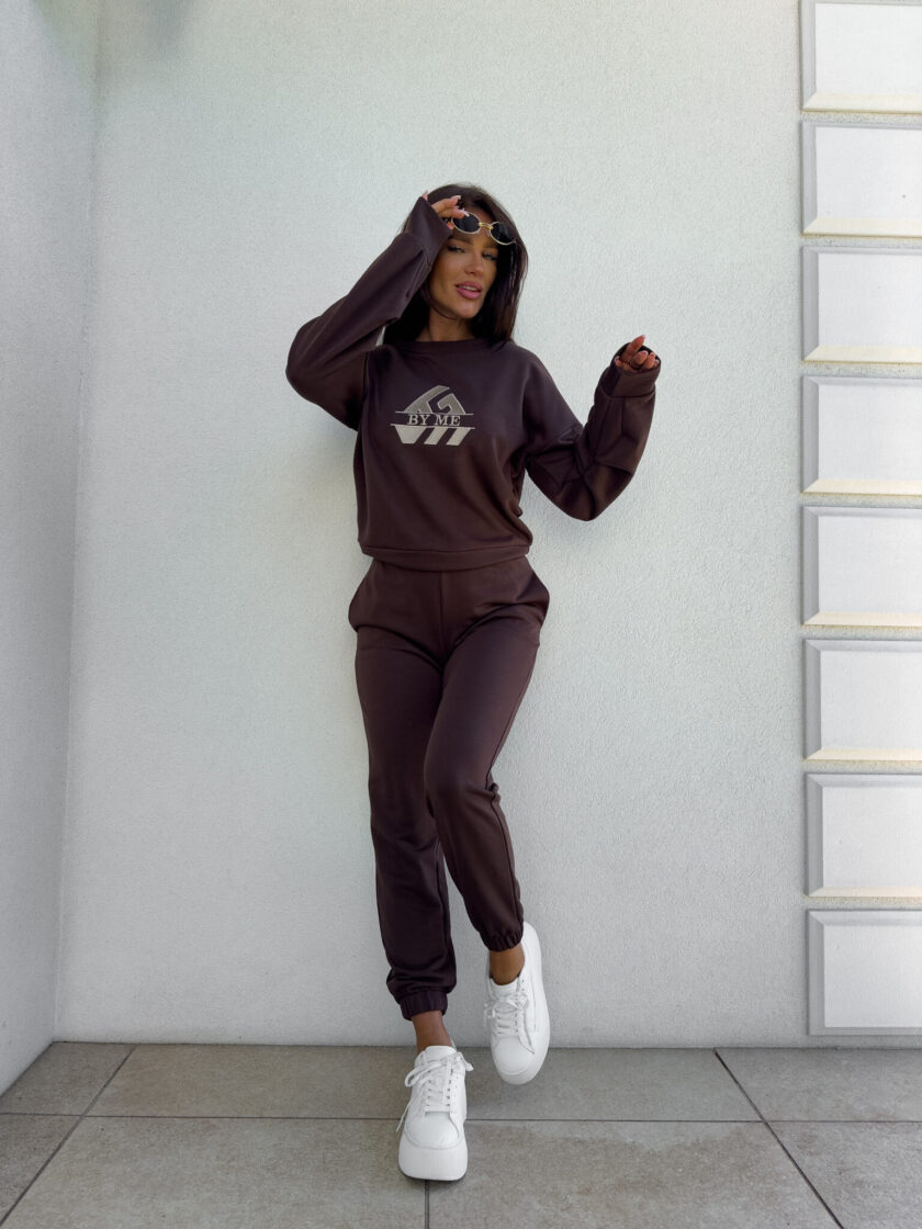 Bluza LUXIT – czekoladowa - obrazek 21