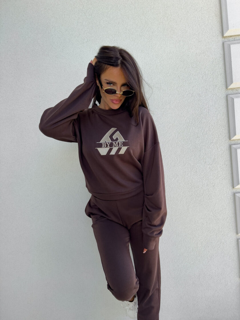 Bluza LUXIT – czekoladowa - obrazek 11