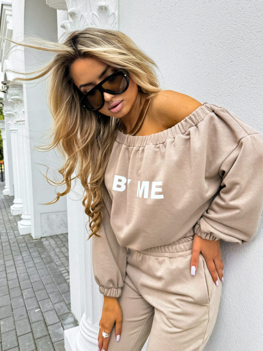 Bluza UNDER  – jasny beż - obrazek 2
