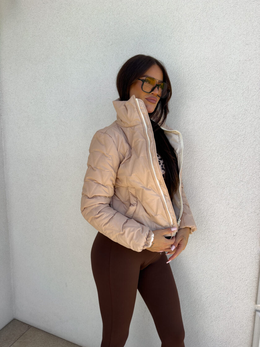 Kurtka VESTE – jasny camel - obrazek 6